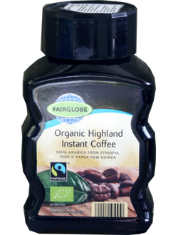 Растворимый кофе organic highland instant coffee (Перу, 100гр)